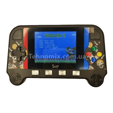 Портативная игровая консоль SUP wide F3 3,5 дюймов 500 игр 16/8-битная
