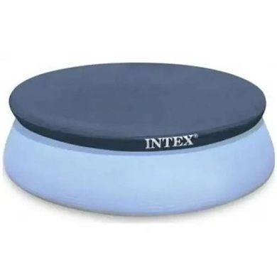 Тент для наливного басейну 376см Intex 28026 Темно-синій