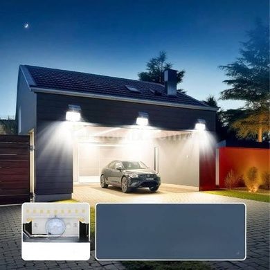Світильник вуличний із сонячною панеллю IP65 LED light HA-110 Чорний