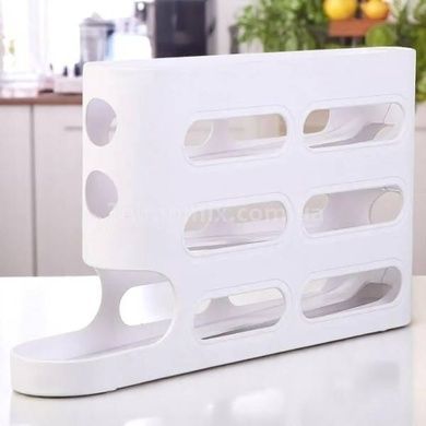 Органайзер для зберігання яєць у холодильнику Egg Storage Box Білий