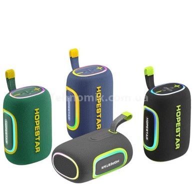 Колонка аккумуляторная беспроводная Bluetooth BT5.3 65W, 8000mAh, RGB, TWS, 6h HOPESTAR H58 Синяя
