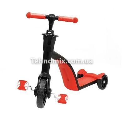 Самокат-велобіг від з педалями Scooter 3в1 БЕЗ УПАКОВКИ Червоний
