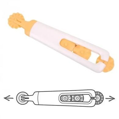 Ніж-різак колесо для локшини та піци Cutter Set Білий
