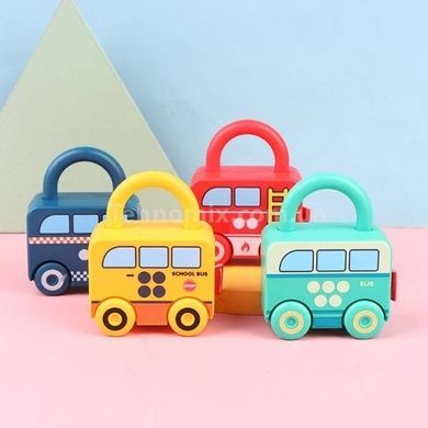 Машинка Замочек с ключом Toy Key 469 Красная