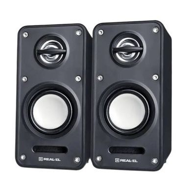 Колонки компьютерные 5Вт USB V15 Черные