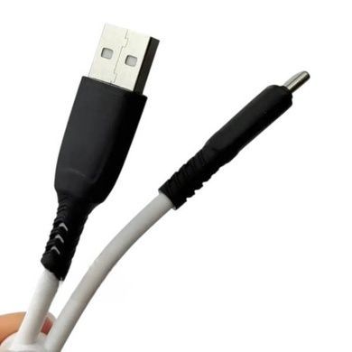 Кабель XO NB247 Suluo Series Portable Silicone 6A Type-c Data Cable L=25cm Белый