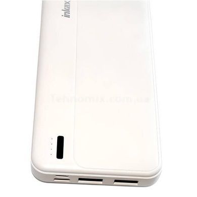 Power bank на два выхода 10000 mAh INKAX PB-01 Белый