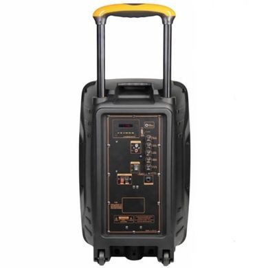 Колонка портативна Su-Kam SU 612 + 2 мікрофони Чорна