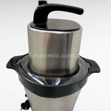 Измельчитель электрический с металлической чашей Hoffmans 8L 4800W HM-8875 Черный