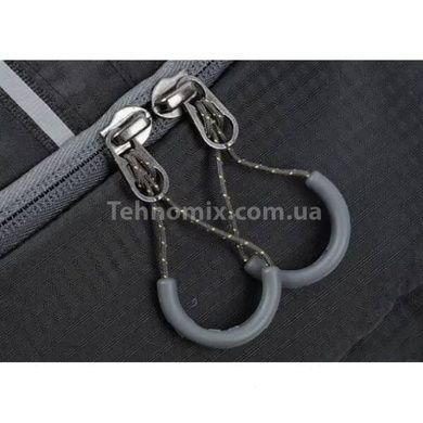 Велорюкзак с мягкой нейлоновой спинкой 10л 280G Черный с салатовым