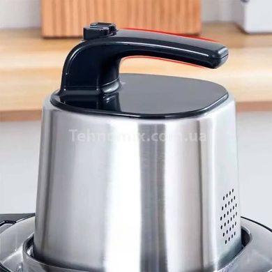 Измельчитель электрический с металлической чашей Hoffmans 8L 4800W HM-8875 Черный