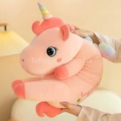 Игрушка мягкая Единорожка 83см М 14725 Розовая