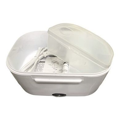 Ланч-бокс Electric Lunch Box з підігрівом 2 в 1 220 В Рожевий