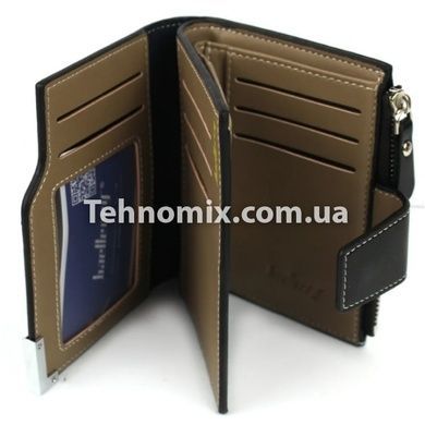 Мужской кошелек клатч портмоне Baellerry D1282 Чёрный