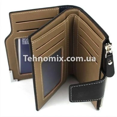 Мужской кошелек клатч портмоне Baellerry D1282 Чёрный