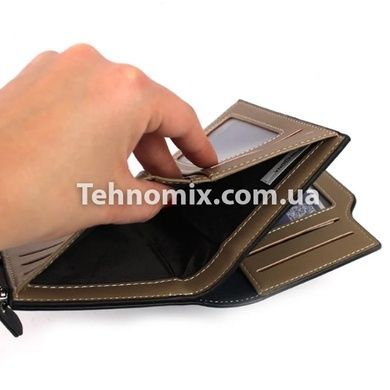 Мужской кошелек клатч портмоне Baellerry D1282 Чёрный