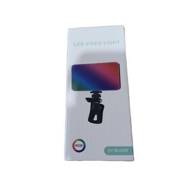 Светильник для видео/фото съемки на прищепке RGB LAMP AND 5265 Черный