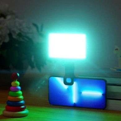 Светильник для видео/фото съемки на прищепке RGB LAMP AND 5265 Черный