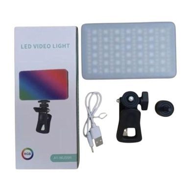 Светильник для видео/фото съемки на прищепке RGB LAMP AND 5265 Черный