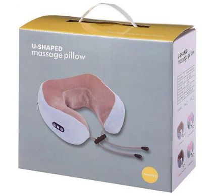 Масажна подушка Gelius Smart Pillow Massager ZX-1902 Рожева
