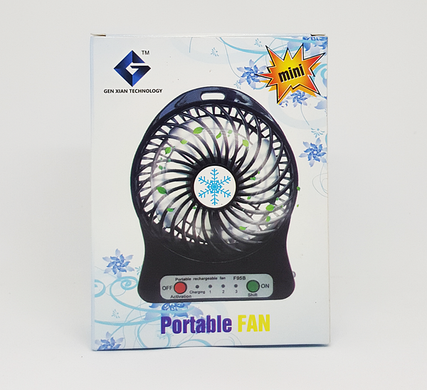 Міні-вентилятор Portable Fan Mini Рожевий