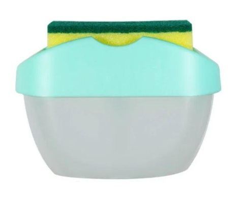 Диспенсер для моющего средства с местом для губки SOAP PUMP SPONGE CADDY