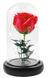 Роза в колбі з LED підсвічуванням МАЛЕНЬКА №A51 червона