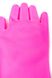 Силиконовые перчатки для мытья и чистки Magic Silicone Gloves с ворсом Коралловые