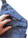 Мужская сумка Cross Body / Сумка Мессенджер синяя