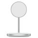 БЗП Baseus Swan Magnetic Desktop Bracket Wireless Charger(suit for IP12) White