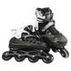 Ролики раздвижные 744-18 L р 39-43 Черные