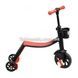 Самокат-велобіг від з педалями Scooter 3в1 БЕЗ УПАКОВКИ Червоний