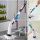 Щетка аккумуляторная для уборки со сменными насадками Cleaning brush Белая