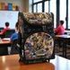 Рюкзак шкільний каркасний з ортопедичною спинкою на 1 відділення Бамбл Бі 26*17*35см С 72954 Чорний