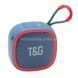 Колонка Bluetooth c функцией speakerphone с радио TG659 Синяя