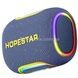 Колонка аккумуляторная беспроводная Bluetooth BT5.3 65W, 8000mAh, RGB, TWS, 6h HOPESTAR H58 Синяя