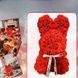 Сувенир подарочный Зайчик из роз 17*17*25см KR-21 Красный