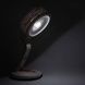Вентилятор настольный аккумуляторный с Led подсветкой Hurry Bolt HB-2019 Белый с розовым