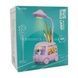 Лампа детская аккумуляторная настольная Автобус Bus table lamp Розовый