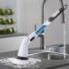Щетка аккумуляторная для уборки со сменными насадками Cleaning brush Белая