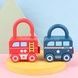 Машинка Замочек с ключом Toy Key 469 Красная