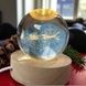 Шар акриловый Карета 6см с подсветкой на подставке