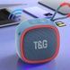 Колонка Bluetooth c функцией speakerphone с радио TG659 Синяя