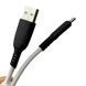 Кабель XO NB247 Suluo Series Portable Silicone 6A Type-c Data Cable L=25cm Белый