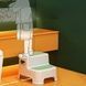 Сходинка-підставка дитяча 28х30х25см BM-68102 Bimbo Біла з салатовим