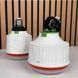 Кемпінгова лампа зі знімним акумулятором 18650 15Вт Type-C LED Emergency Bulb 003 Біла