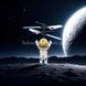 Літаюча іграшка акумуляторна Astronauts з підсвічуванням