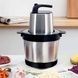 Измельчитель электрический с металлической чашей Hoffmans 8L 4800W HM-8875 Черный