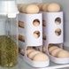 Органайзер для зберігання яєць у холодильнику Egg Storage Box Білий