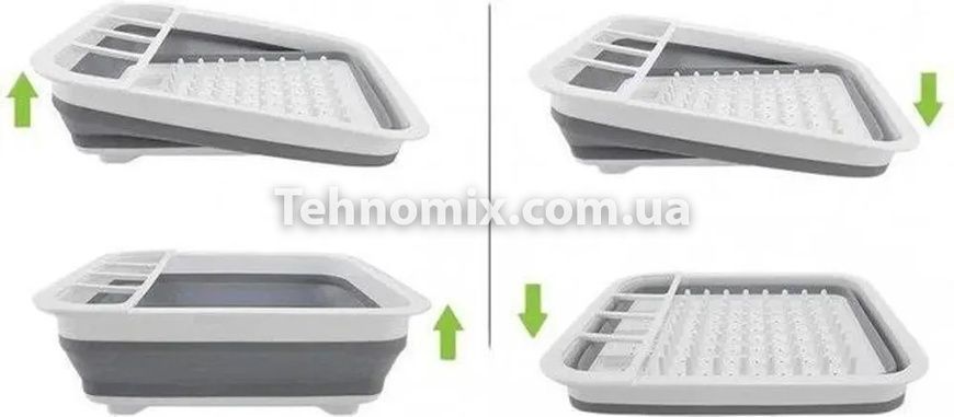 Поддон для посуды и кухонных приборов Multi-Functional Folding Bowl Tray